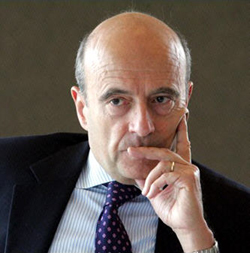 French Foreign Minister Alain Juppe