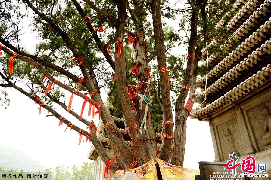 Biyun Temple (Temple of Azure Clouds) at Fragrant Hills Park is a Buddhist temple some 600 years old. It is comprised of four large halls, the innermost of which is now the Sun Yat-sen Memorial Hall.