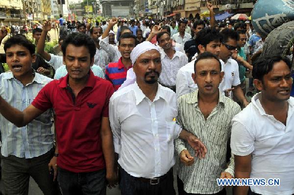 BANGLADESH-DHAKA-DEMONSTRATION-STOCK