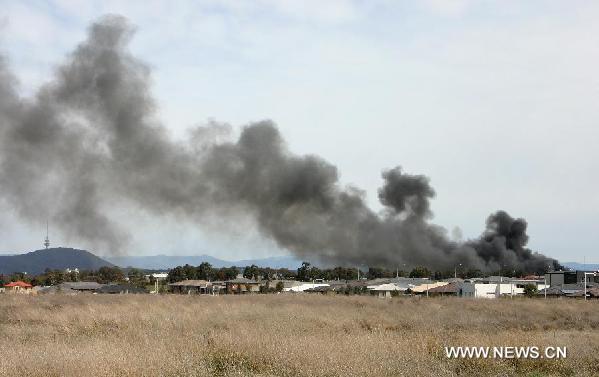 AUSTRALIA-CANBERRA-FIRE