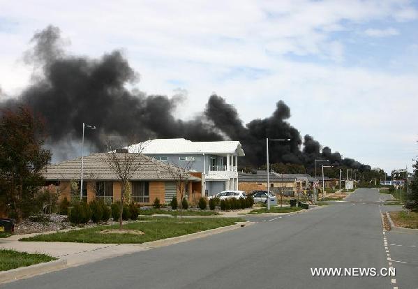 AUSTRALIA-CANBERRA-FIRE