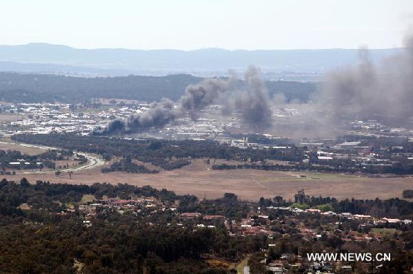 AUSTRALIA-CANBERRA-FIRE