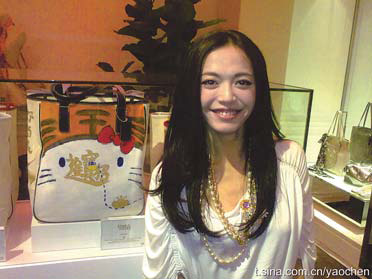 Like many celebrities, Yao Chen, 32, also posts her lifestyle photographs on her micro blog. [Provided to China Daily]