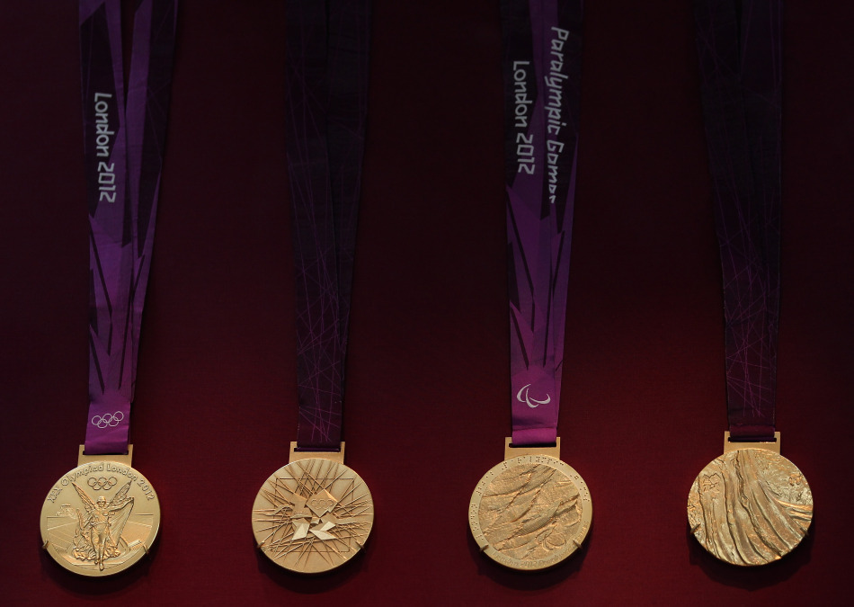 Medals for 2012 Paralympics unveiled. [Source:sina.com] 