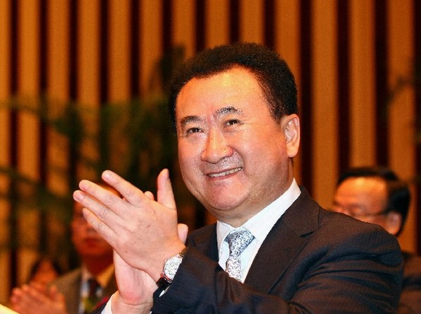Wang Jianlin, one of the &apos;Top 10 wealthiest people in Beijing&apos; by China.org.cn. 