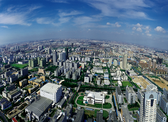 Shanghai Caohejing Hi-tech Park, one of the 'top 10 national-level economic development zones' by China.org.cn.