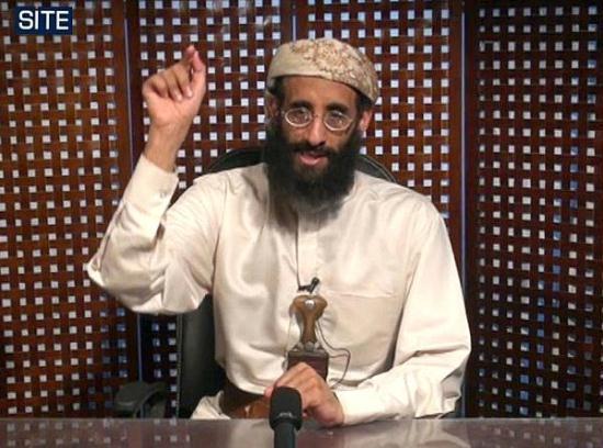 In this image from video released by SITE Intelligence Group on Nov. 8, 2010, Anwar al-Awlaki speaks in a video message posted on radical websites. [Xinhua/AFP Photo]