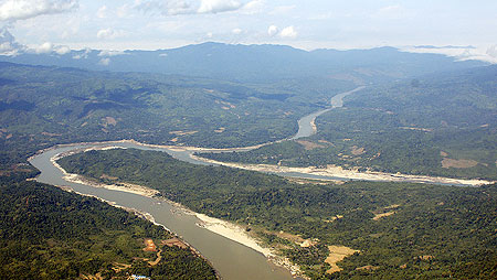 Myitsone Hydropower Project in upstream Ayeyawady River 