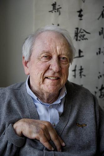 A picture taken on March 31, 2011 shows Swedish poet Tomas Transtroemer at his home in Stockholm. The Royal Swedish Academy, announced on October 6, 2011 that Tomas Transtroemer is the winner of the 2011 Nobel Prize of literature in Stockholm. [Xinhua Photos] 