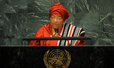 诺贝尔和平奖揭晓 利比里亚总统等三名女性分享殊荣