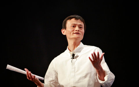 Jack Ma, chairman and CEO of Alibaba Group, said he is very interested in buying all of Yahoo Inc. [File photo]