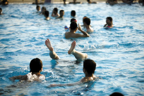 The MOH report revealed that only 90.8 percent swimming pools had an acceptable urea index. [Photo: timedg.com]