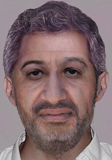 Blunder: A mock-up of an aged Bin Laden published by the FBI using features from Spanish MP Gaspar Llamazares, right