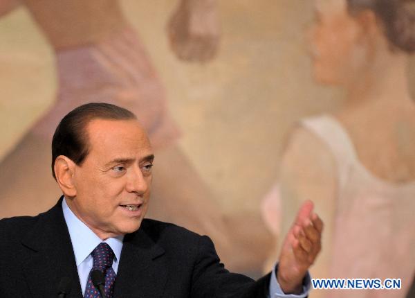 Italian Prime Minister Silvio Berlusconi [File photo] 