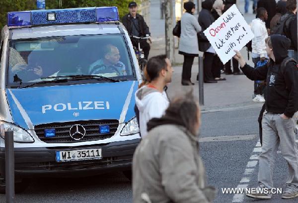 GERMANY-FRANKFURT-OCCUPY FRANKFURT RALLY