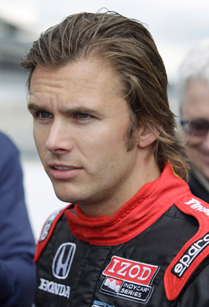 Dan Wheldon, 33, won the 2011 Indianapolis 500 and was aiming to win Sunday's IndyCar finale in Las Vegas before a horrific crash claimed his life