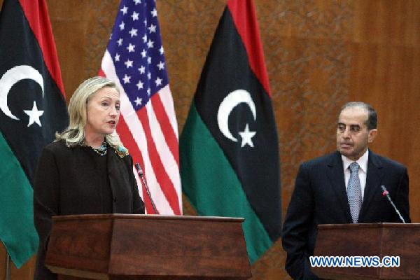 LIBYA-TRIPOLI-HILLARY CLINTON-PRESS CONFERENCE