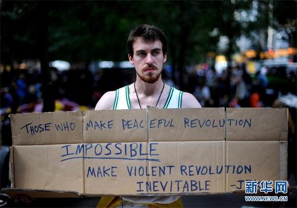 Those who make peaceful revolution impossible make violent revolution inevitable. 和平改革不成，暴力革命必然成为可能。