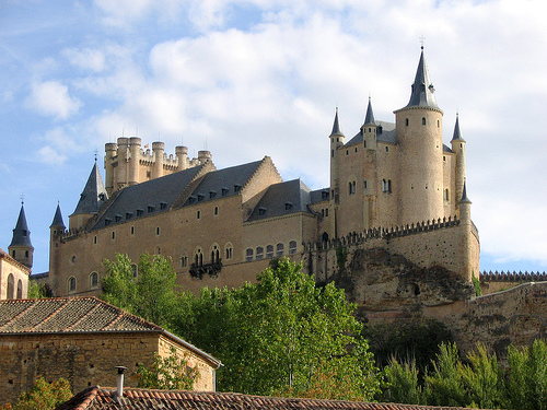 Segovia Castle (Alcázar of Segovia) of Spain, oneo of the 'top 10 coolest castles in the world' by China.org.cn.