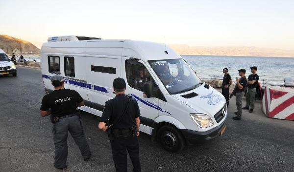 ISRAEL-EGYPT-TABA CROSSING-EGYPTIAN PRISONERS-SWAP