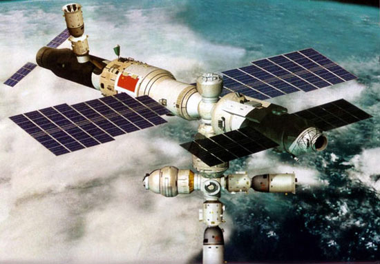 The imagined image of China&apos;s space station [File photo]