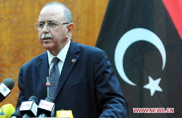 LIBYA-TRIPOLI-NTC-INTERIM PRIME MINISTER-ELECTION