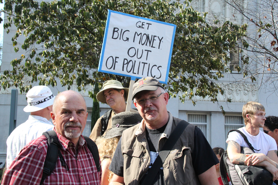 People from all walks of life are occupying Oakland, California on November 2 in response to the call for a general strike. [Leila Li/China.org.cn]