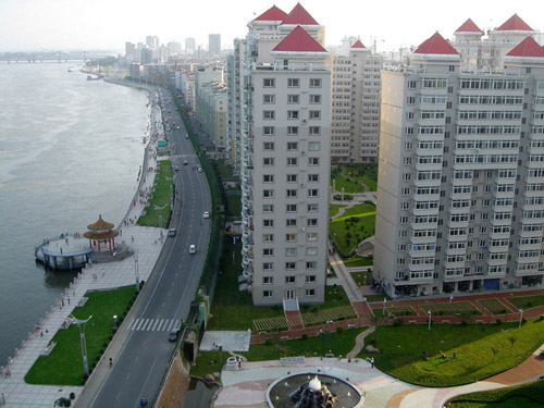 Dandong, one of the 'Top 10 frontier cities in China' by China.org.cn.