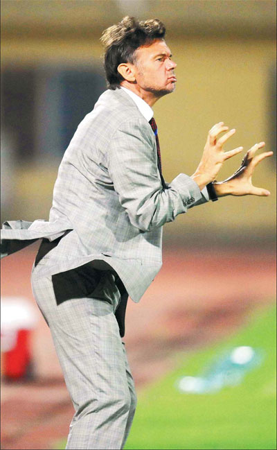 Troussier's down