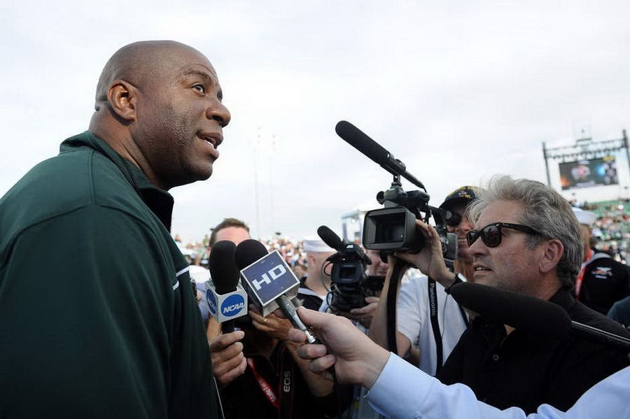  Carrier Classic NCAA college basketball game between Michigan State and North Carolina on Friday, Nov. 11, 2011, in Coronado, Calif.