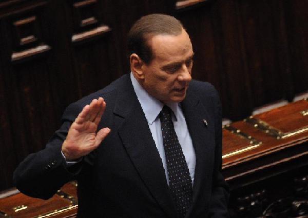 ITALY-POLITICS-BERLUSCONI-RESIGN