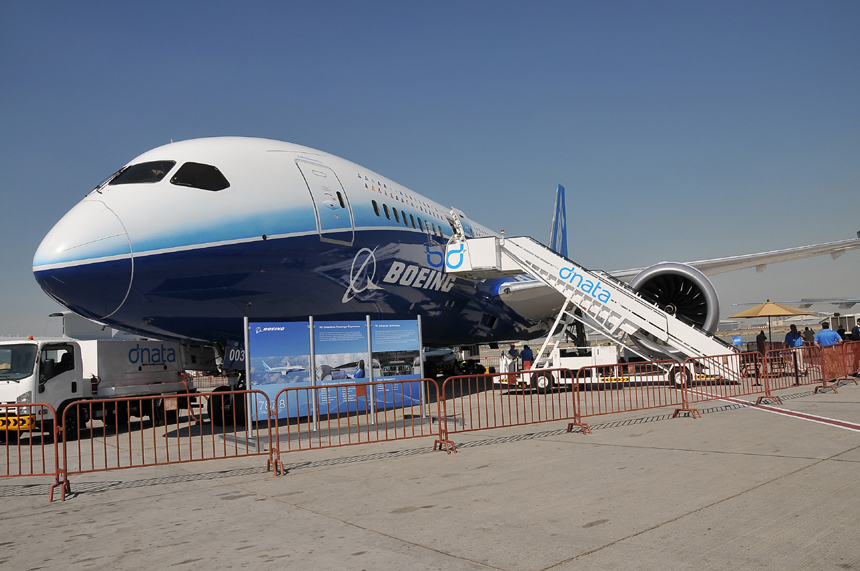 The Dubai International Airshow which kicked off Sunday. As the leading aviation event in the Middle East, the biannual Dubai airshow runs until Thursday. Organizers said fair this year will be the biggest yet and expects some 55,000 professional visitors. 