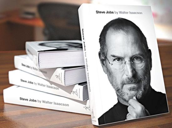 'Steve Jobs' by Walter Isaacson [File photo] 《史蒂夫•乔布斯传》[美]沃尔特•艾萨克森 著