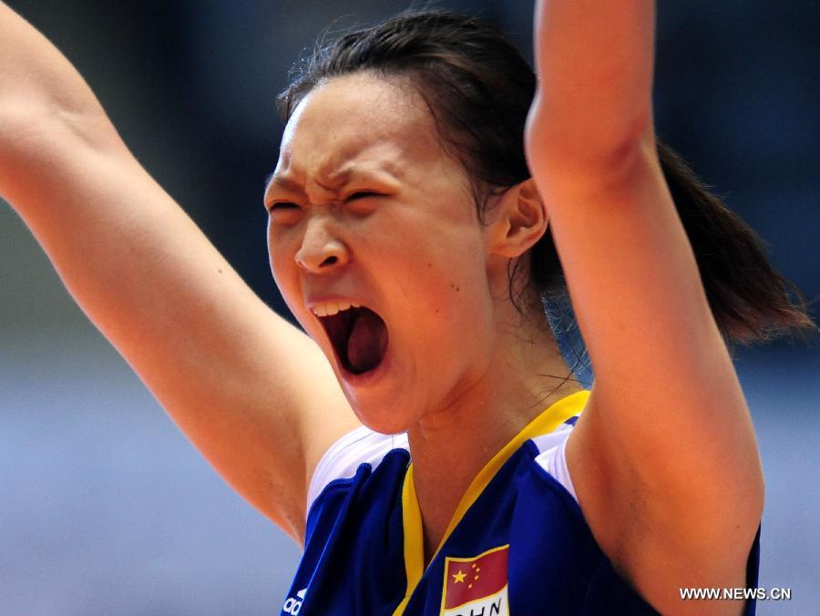 China S Volleyball Team Wins Olympics Ticket China Org Cn