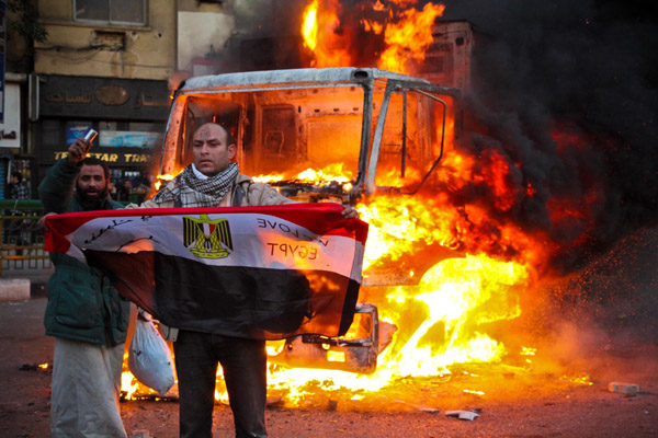 One killed, 676 injured in Egypt clashes