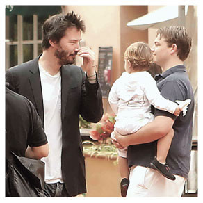 Keanu Reeves busy looking for his Tai Chi girl 