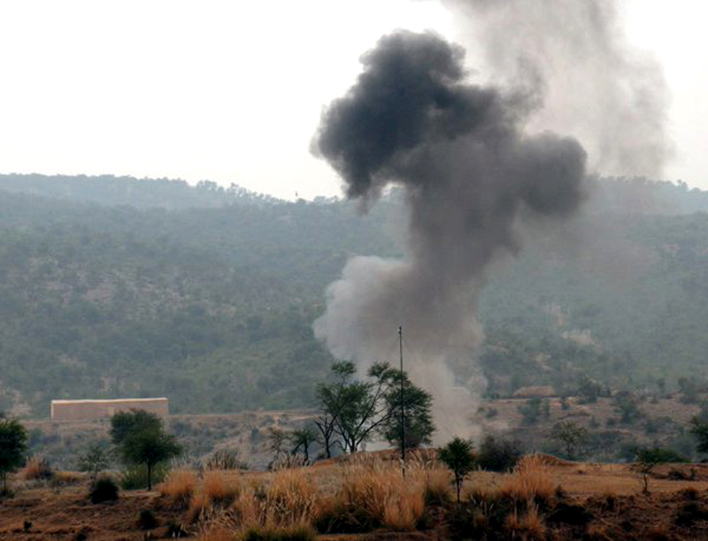 Pakistan-China joint military drill kicks off in Pakistan on November 24, 2011. The joint military dril is aimed at mutual exchange of experience and information through a broad training program in real time.