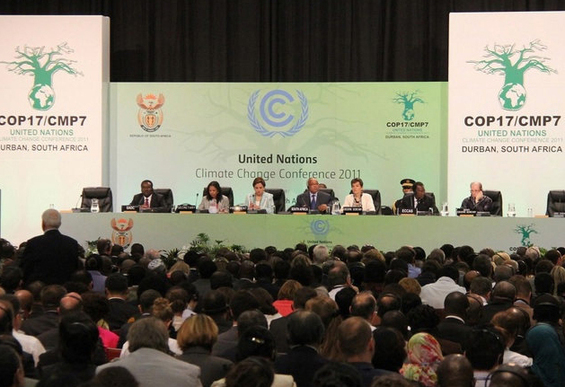 The United Nations Framework Convention on Climate Change opened Sunday in the sunny city of Durban, South Africa amid doubts developed countries will cough up the cash needed to help poorer countries reduce emissions. [people.com.cn]