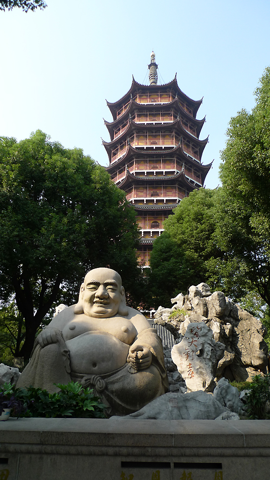 The Beisi Pagoda, or North Temple Pagoda, is a Chinese pagoda located at Bao'en Temple in Suzhou, Jiangsu Province. [Photo By Xu Lin / China.org.cn]