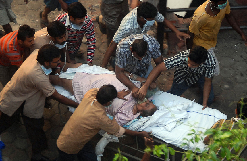 A fire tore through a seven-storey private hospital in the eastern Indian city of Kolkata before dawn on Friday, killing at least 89 people, most of them intensive care patients who were asleep and suffocated in the fumes.