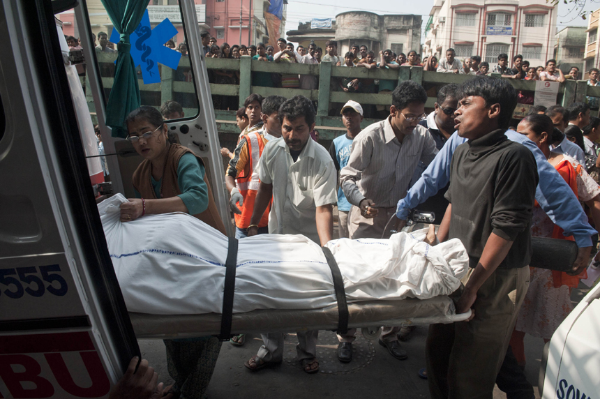 A fire tore through a seven-storey private hospital in the eastern Indian city of Kolkata before dawn on Friday, killing at least 89 people, most of them intensive care patients who were asleep and suffocated in the fumes.