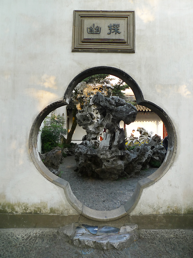 Located at the northeast of Suzhou, Jiangsu Province, the Lion Grove Garden is famous for the Taihu rocks in various shapes which are said to resemble lions, especially the large and labyrinthine grotto of rocks at the garden's center. It is recognized with other classical Suzhou gardens as a UNESCO World Heritage Site. [Photo by Xu Lin / China.org.cn]