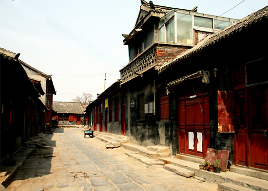 Zhaode Ancient Street in Qingzhou, one of the 'top 10 ancient streets in China' by China.org.cn.