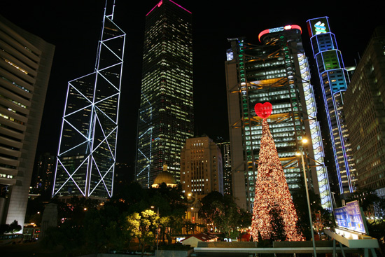 Hong Kong,one of the 'Top 10 great places to spend Christmas' by China.org.cn.