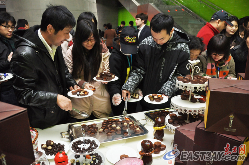 Shanghai World Chocolate Wonderland, a new chocolate-themed park opens in Shanghai on December 16th, 2011. 