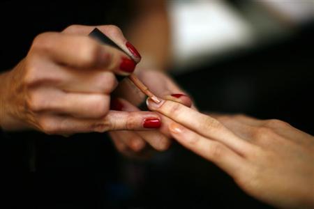 When times get tough, American women buy nail polish, Reuters reported. [Agencies]