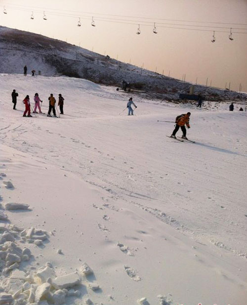 Qingdao welcomes new ski resort