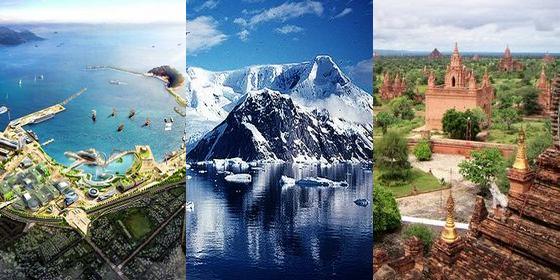 Top 7 places to visit in 2012
