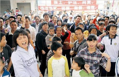 Starting in September, complaints about land use, financing and the village election escalated to violent demonstrations by Wukan residents in the city of Lufeng, which administers Wukan.