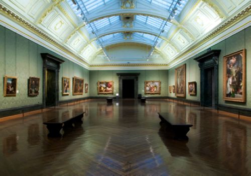 National Gallery, London, one of the 'Top 10 most-visited museums in the world'.